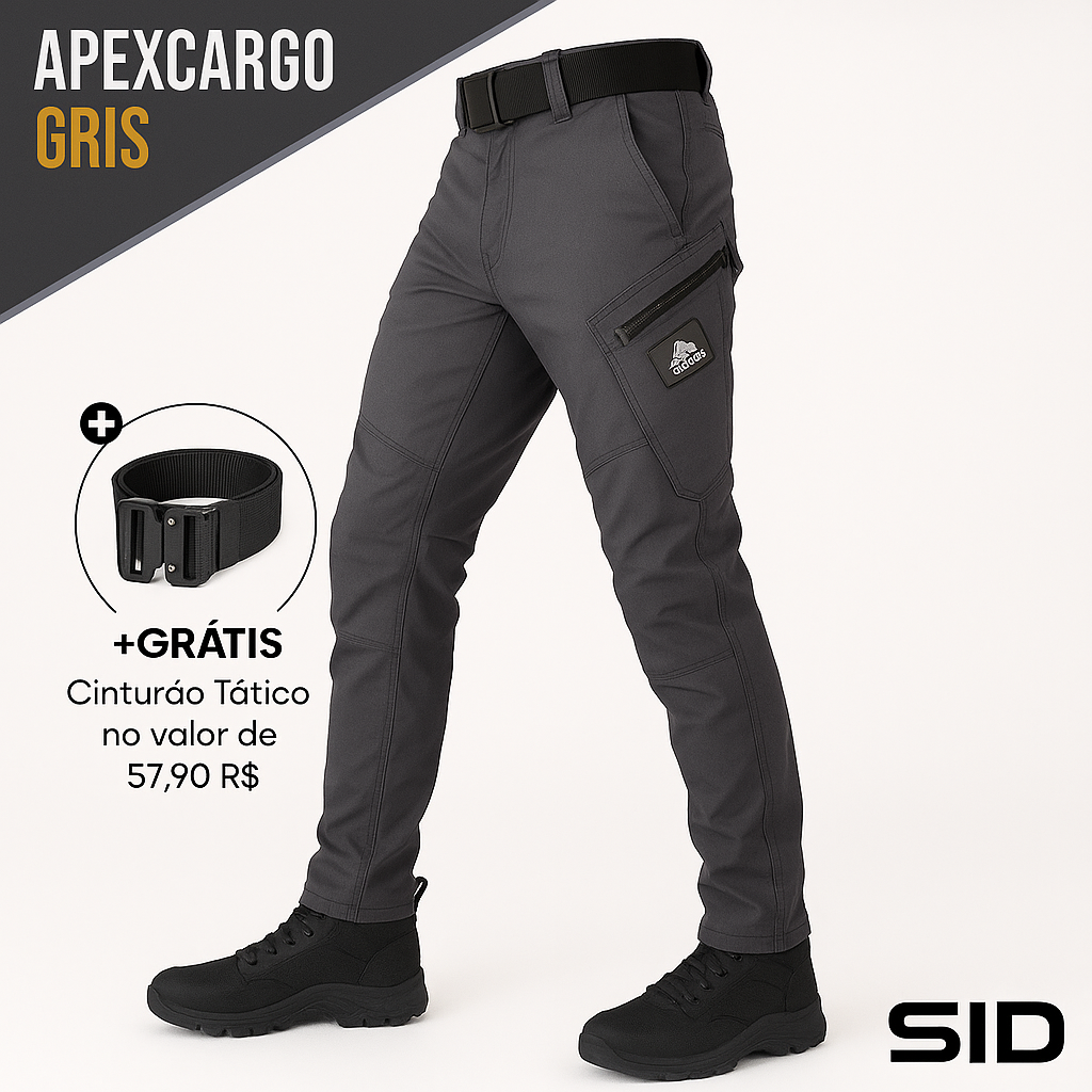 [COMPRE 1 LEVE 2] Calça Tática - ApexCargo™ + Cinto Tático Grátis