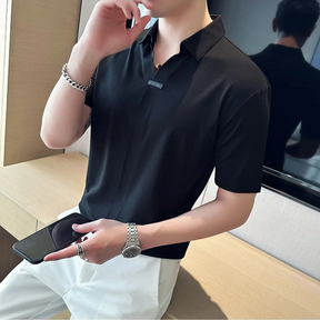 Camisa Estilo Social Masterline Essential + Relógio de Brinde